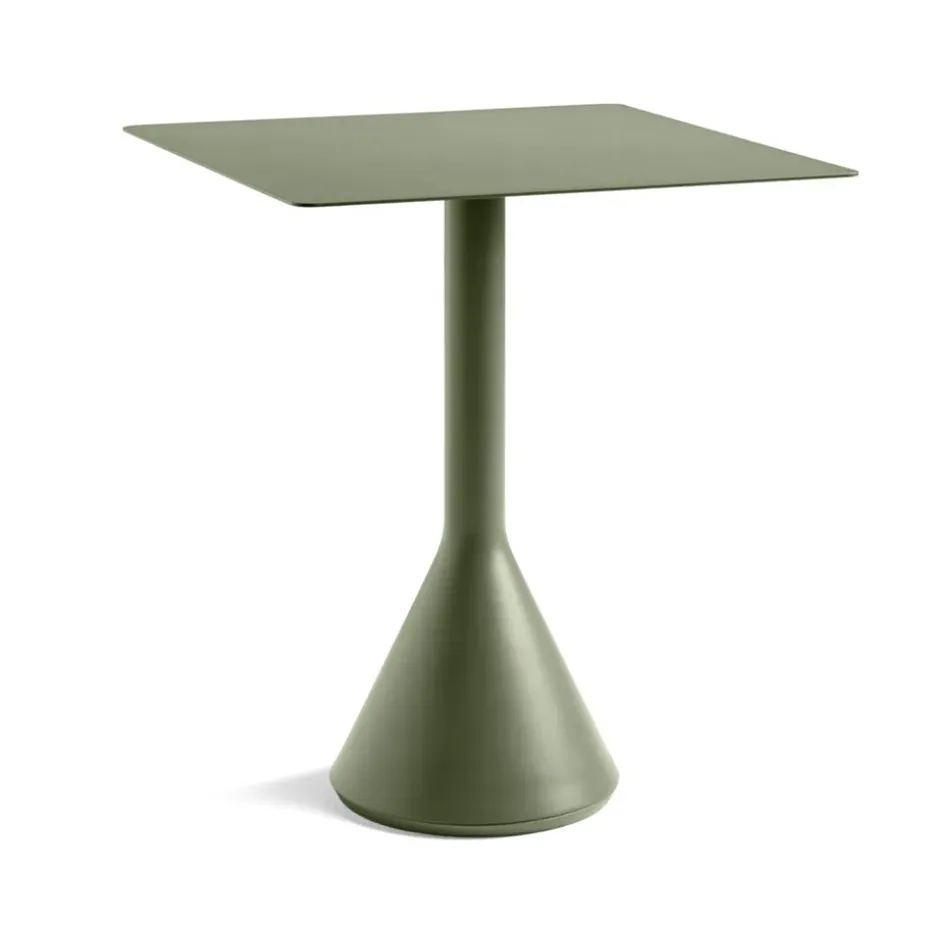 Mesa cuadrada de café 65x65 cm Palissade Cone, Olive