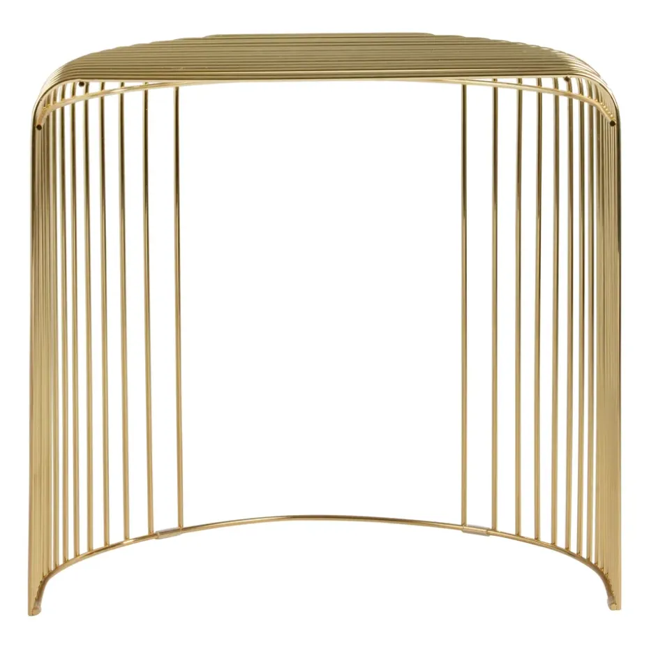 Mesa Curva 45 cm, Dorado