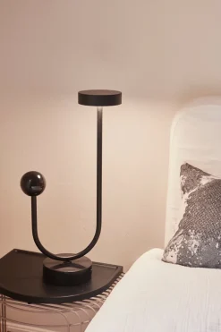 Mesa Curva 45 cm, Taupe