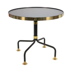 Mesa de café 12, Negro-latón