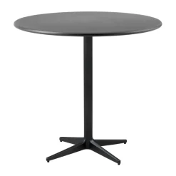 Mesa de café Drop Ø80 cm, Lava grey-lava grey