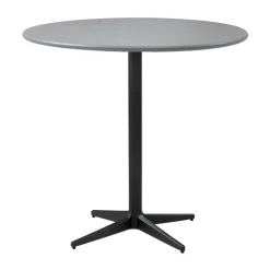 Mesa de café Drop Ø80 cm, Light grey-lava grey