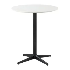Mesa de café Drop Ø60 cm, White-lava grey