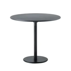 Mesa de café Go Ø80 cm, Lava grey-lava grey