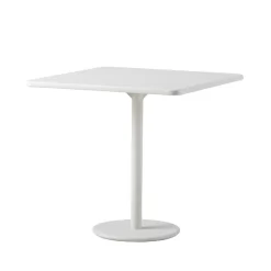 Mesa de café Go 75x75 cm, White-white
