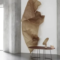 Mesa de centro Airy ovalada, Grey, nanolaminado, large