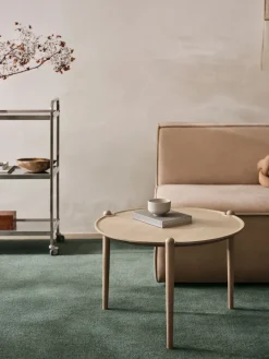 Mesa de centro Aria, Light oak, Ø60x46 cm