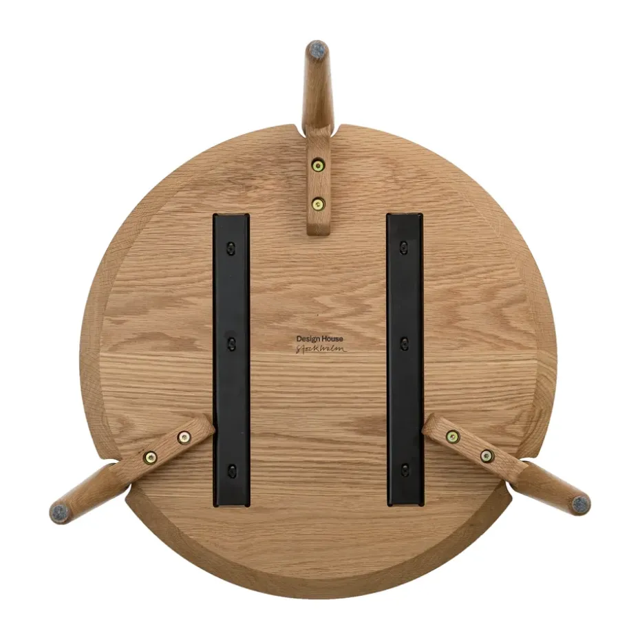 Mesa de centro Aria, Roble, Ø50x37 cm