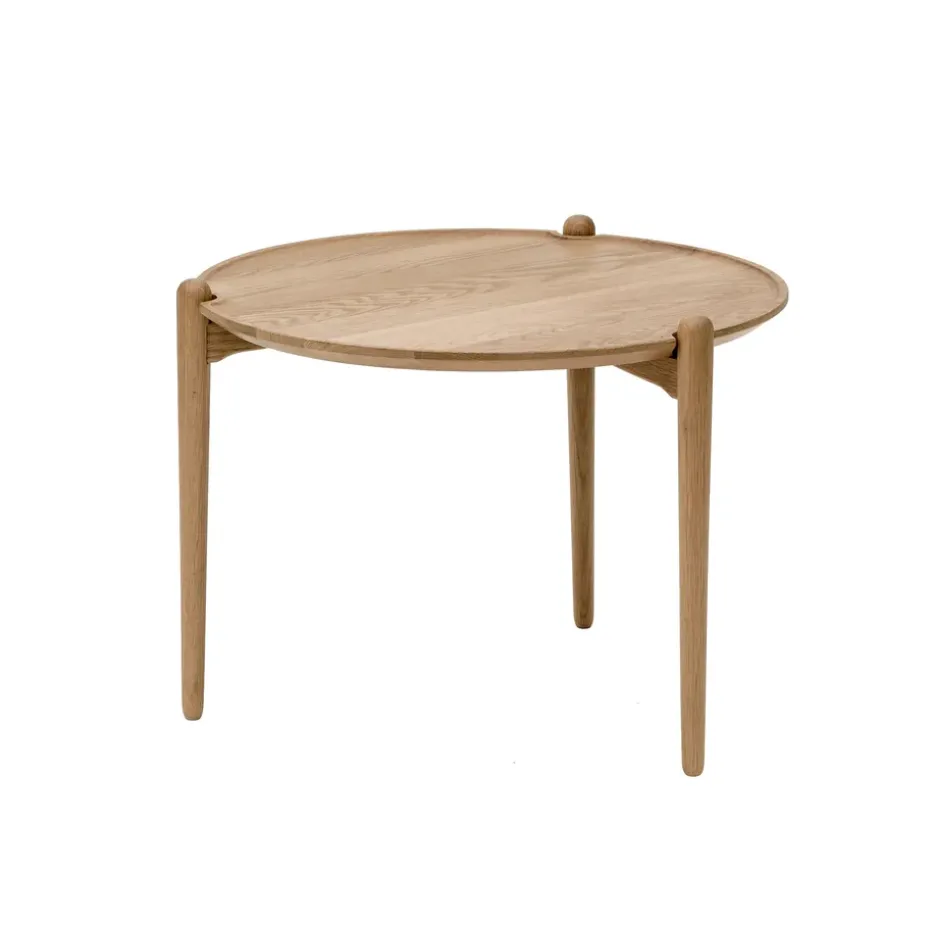 Mesa de centro Aria, Roble, Ø60x46 cm