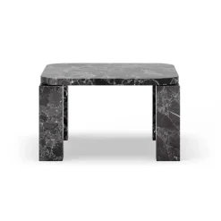 Mesa de centro Atlas 60x60 cm, Mármol negro Costa