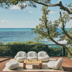 Mesa de centro Atmosfera 113x110 cm, Teak