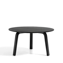 Mesa de centro Bella, Black oak, Ø60x32 cm