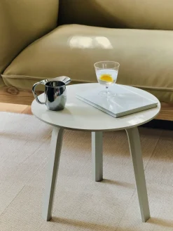 Mesa de centro Bella, Eucalyptus water, Ø45 × 39 cm