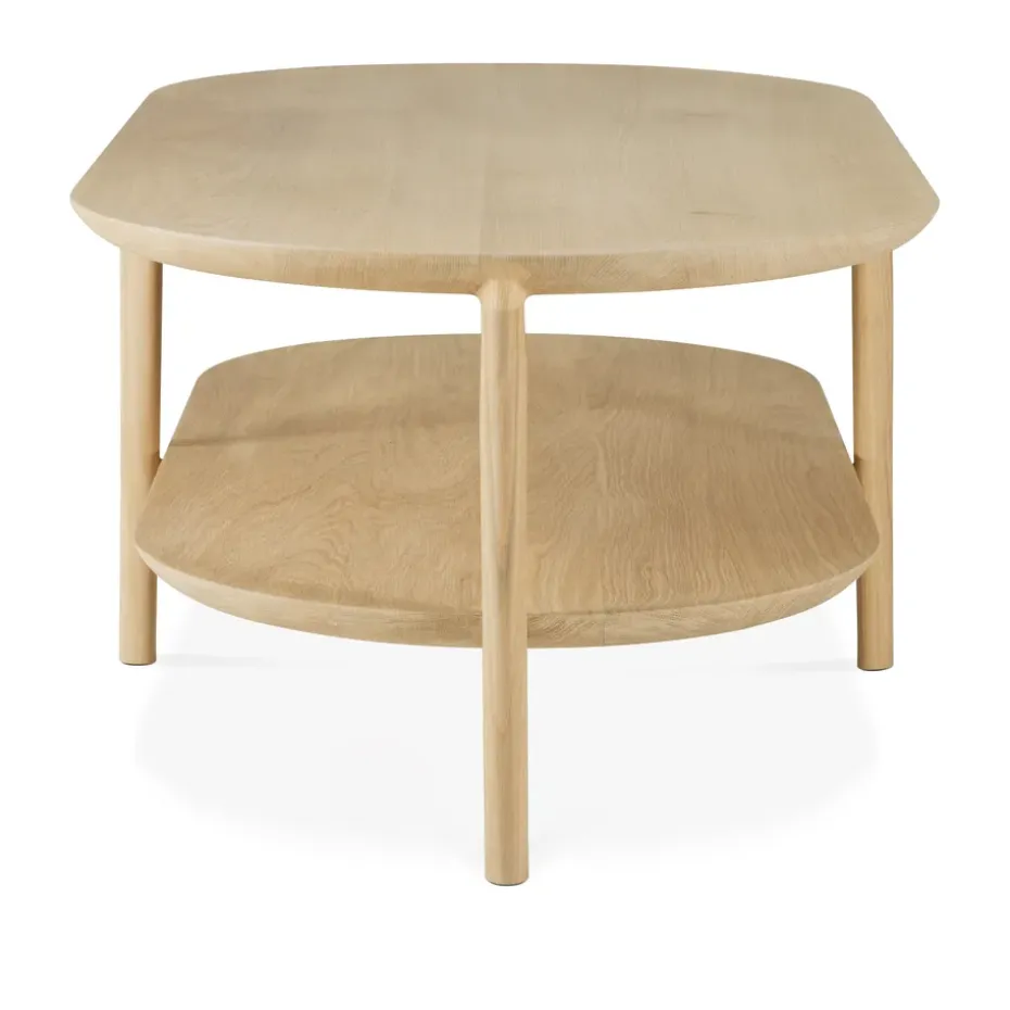 Mesa de centro Bok, Oak, 120x60 cm