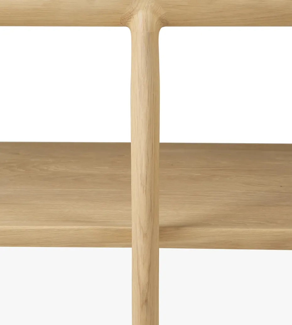 Mesa de centro Bok, Oak, 120x60 cm