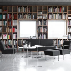 Mesa de centro Chicago III, Laminado negro-negro