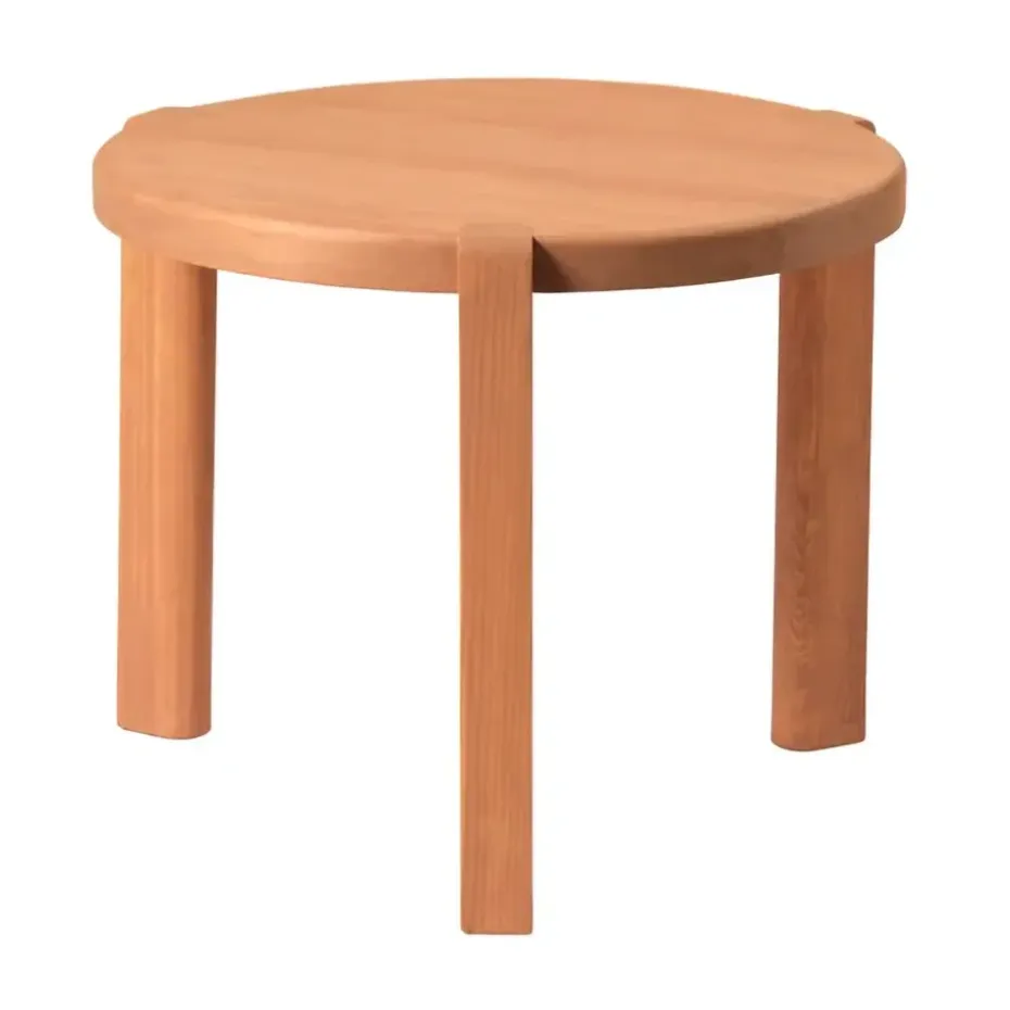 Mesa de centro D108 Ragnesminde, Ø48 cm, Melocotón