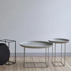 Mesa de centro Duke small, Earth black