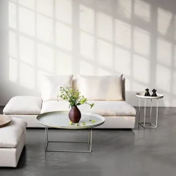 Mesa de centro Duke small, Antique white