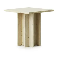 Mesa de centro Edge small, Travertine