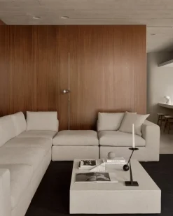 Mesa de centro Elements, Off white, 120x90 cm