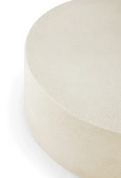 Mesa de centro Elements, Off white, Ø80 cm