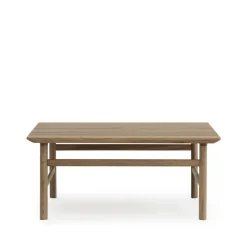 Mesa de centro Grow, Roble lacado transparente, medium