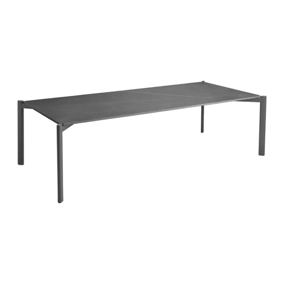 Mesa de centro Hallavara, Anthracite 66x146 cm