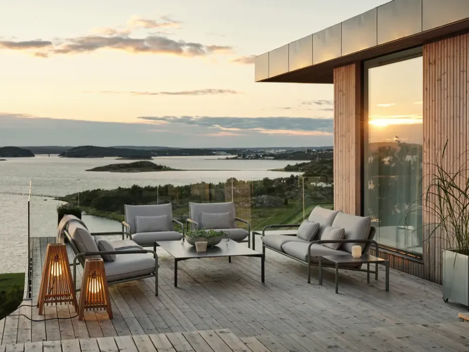 Mesa de centro Hallavara, Dusty green 112x162 cm