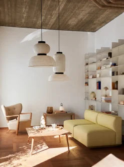 Mesa de centro In Between SK24 90 x 90 cm, Roble barnizado