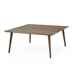 Mesa de centro In Between SK24 90 x 90 cm, Roble barnizado ahumado