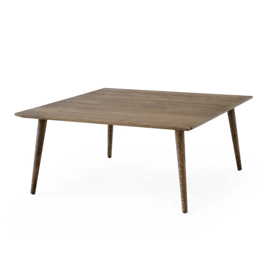 Mesa de centro In Between SK24 90 x 90 cm, Roble barnizado ahumado
