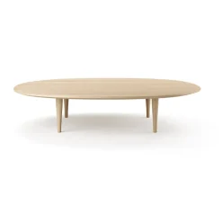 Mesa de centro Jari Ø118 cm, Roble aceitado