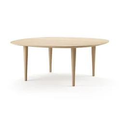 Mesa de centro Jari Ø85 cm, Roble aceitado
