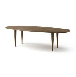 Mesa de centro Jari 58x130 cm, Roble aceitado ahumado