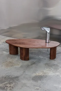 Mesa de centro Lowe, Nogal dark brown