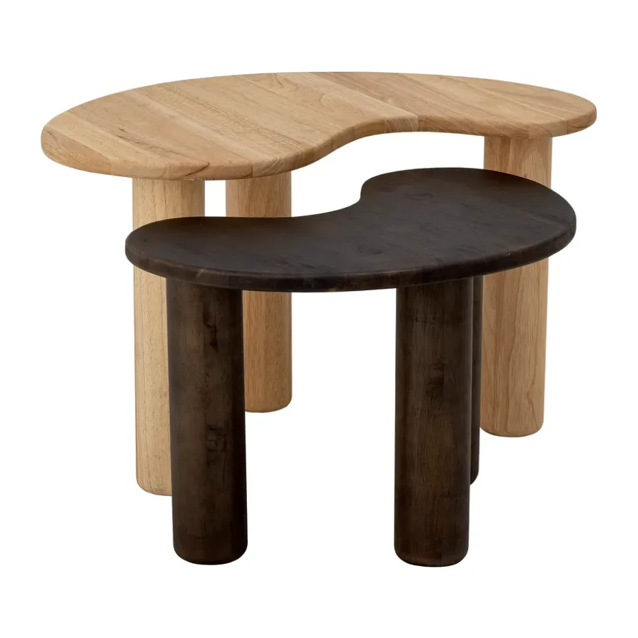 Mesa de centro Luppa 65x44x40 cm, Natur