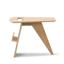 Mesa de centro Magazine, Roble lacado