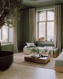 Mesa de centro Mass Wide, nogal