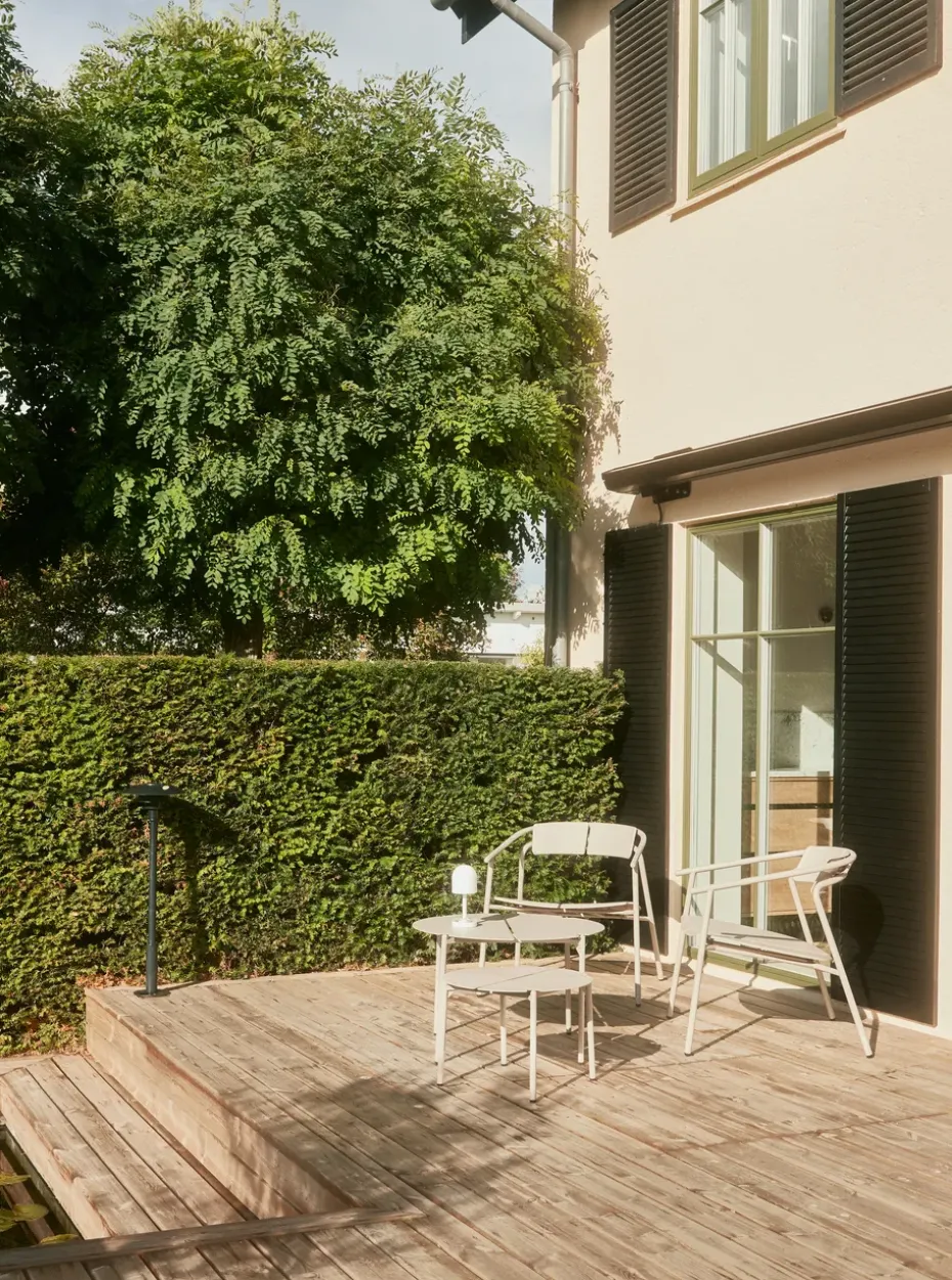 Mesa de centro NOVO Ø50x35 cm, Gingerbread