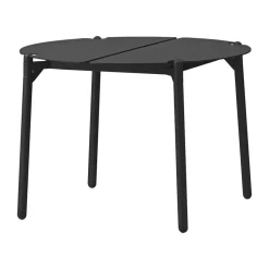 Mesa de centro NOVO Ø50x35 cm, Black