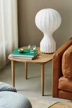 Mesa de centro Nyhem 59x59x47 cm, Naturlackad ek