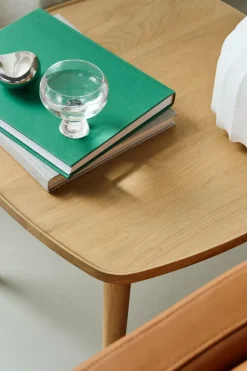 Mesa de centro Nyhem 59x59x47 cm, Naturlackad ek