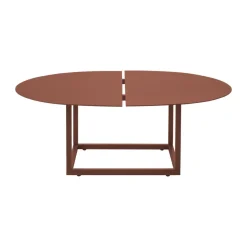 Mesa de centro Olive, Zin red, 110x80 cm