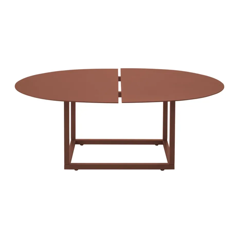 Mesa de centro Olive, Zin red, 110x80 cm