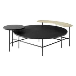 Mesa de centro Palette JH25, Negro-negro