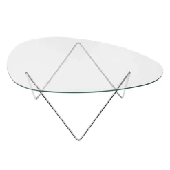 Mesa de centro Pedrera, Cromo