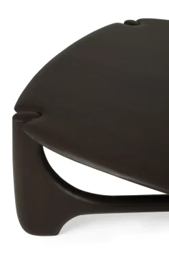 Mesa de centro PI , Dark brown mahogny, 134×97 cm