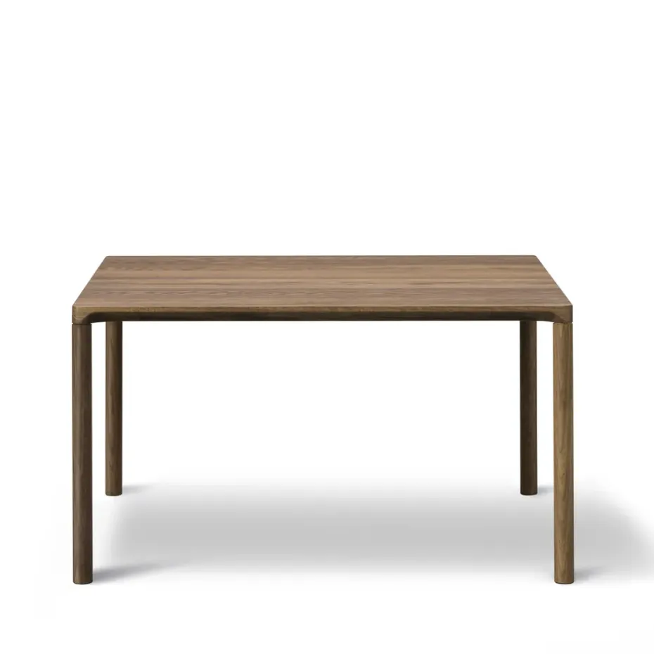 Mesa de centro Piloti 6720, Roble ahumado - altura 35 cm