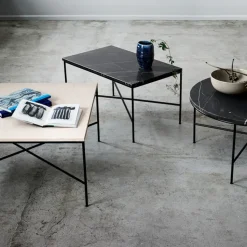 Mesa de centro Planner MC300 , Mármol crema-negro